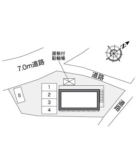 ★手数料０円★足柄上郡松田町松田庶子　月極駐車場（LP）